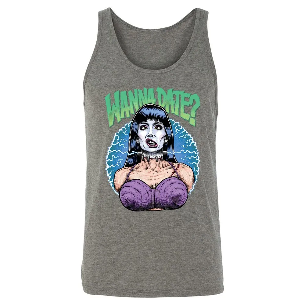 Unisex Jersey Tank - MVR1YYHH - Grey Triblend - 2