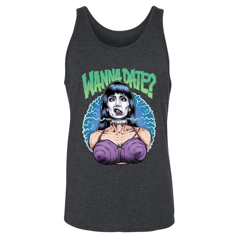 Unisex Jersey Tank - MVR1YYHH - Dark Grey Heather - 6