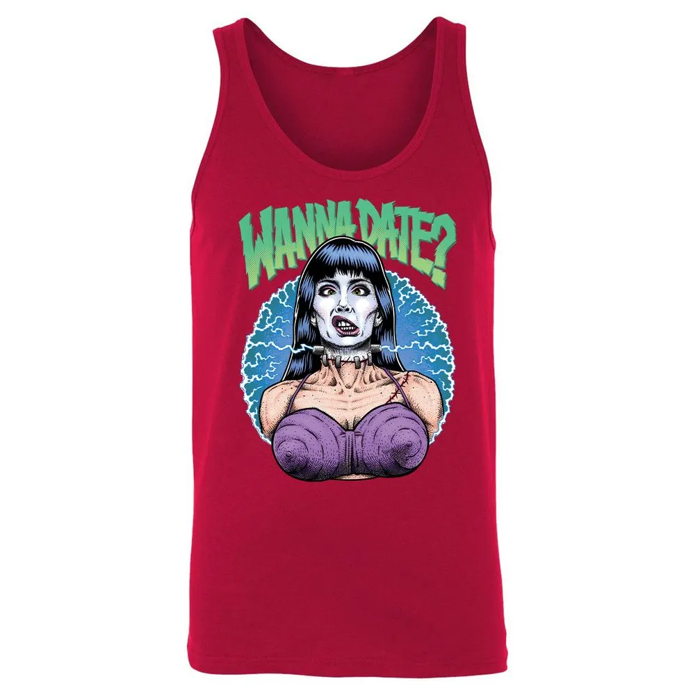 Unisex Jersey Tank - MVR1YYHH - Red - 11