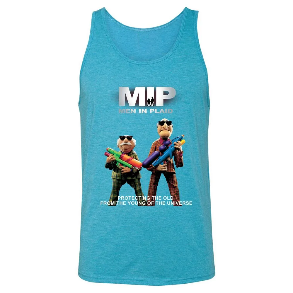 Unisex Jersey Tank - UWVT1Y8B - Aqua Triblend - 3
