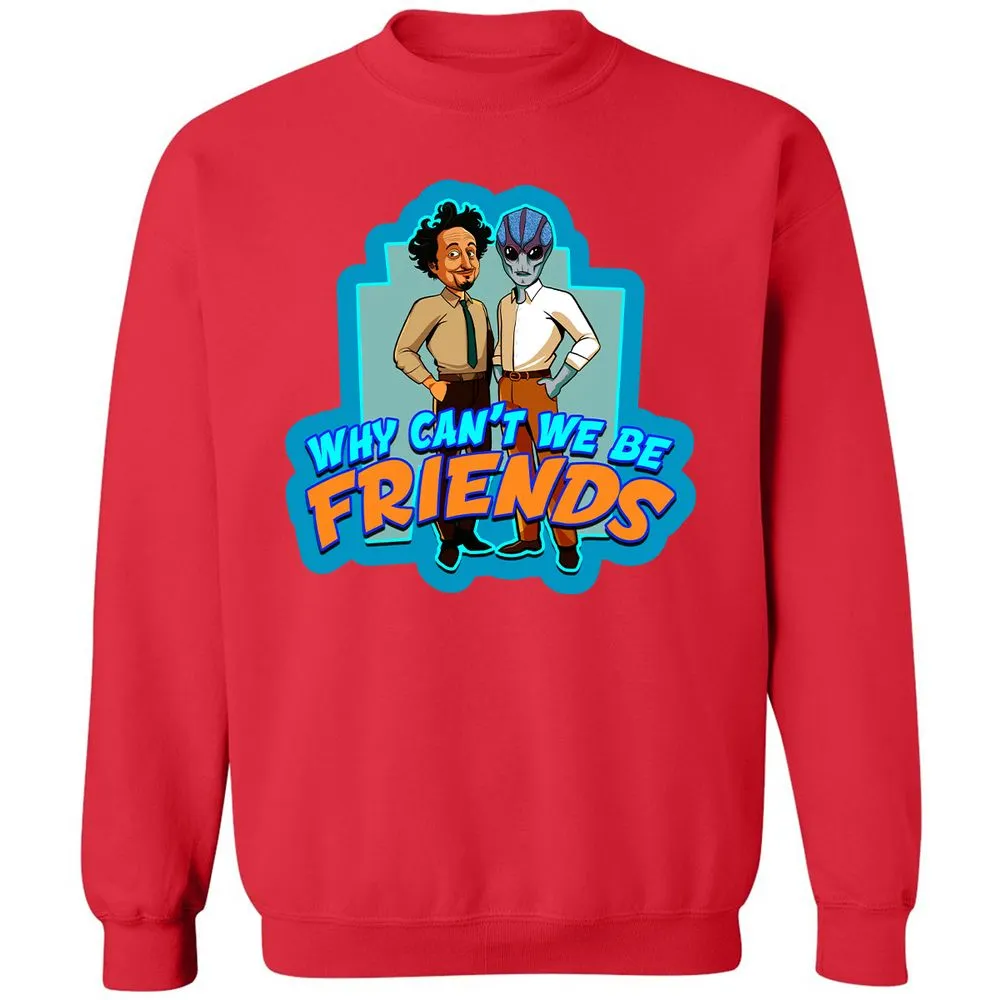 Classic Unisex Sweatshirt - WM72K794 - Red - 5