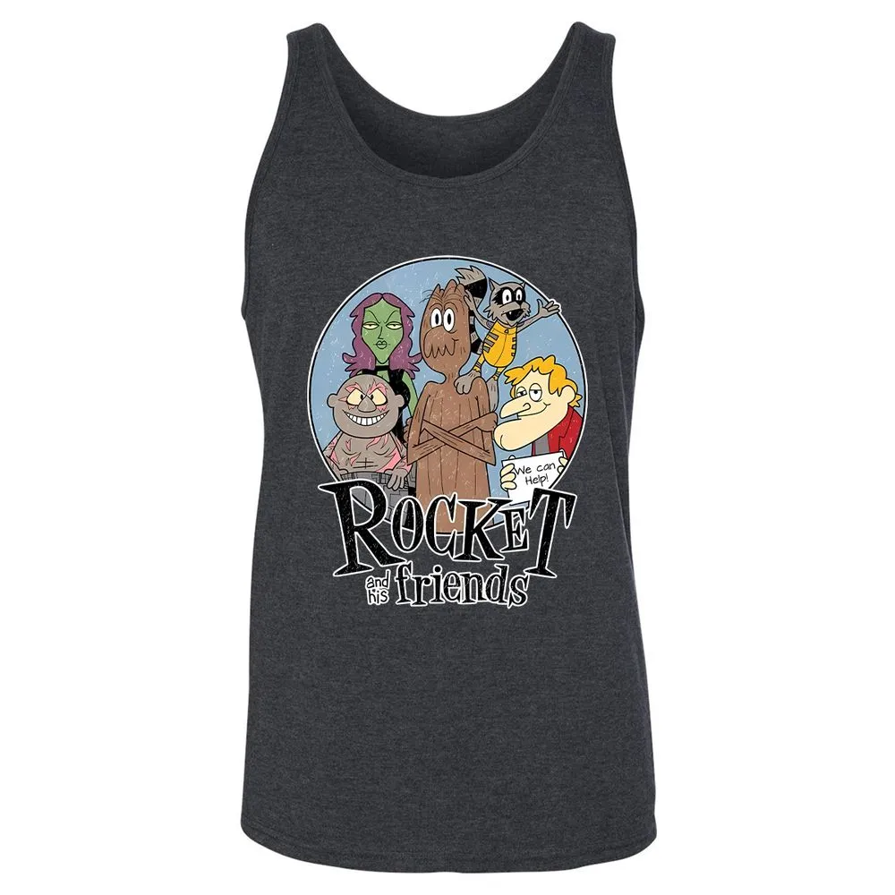 Unisex Jersey Tank - TQ16VUWQ - Dark Grey Heather - 6