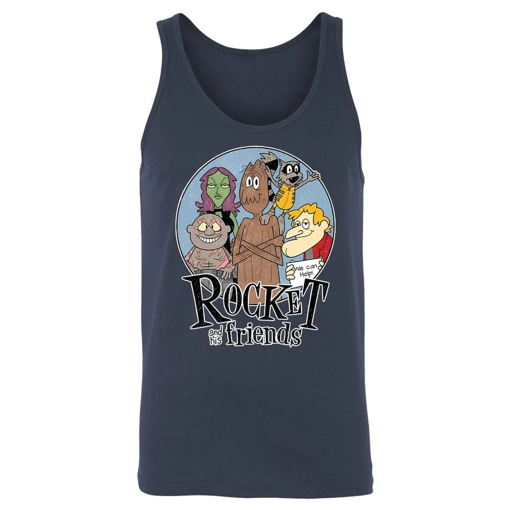 Unisex Jersey Tank - TQ16VUWQ - Navy - 8