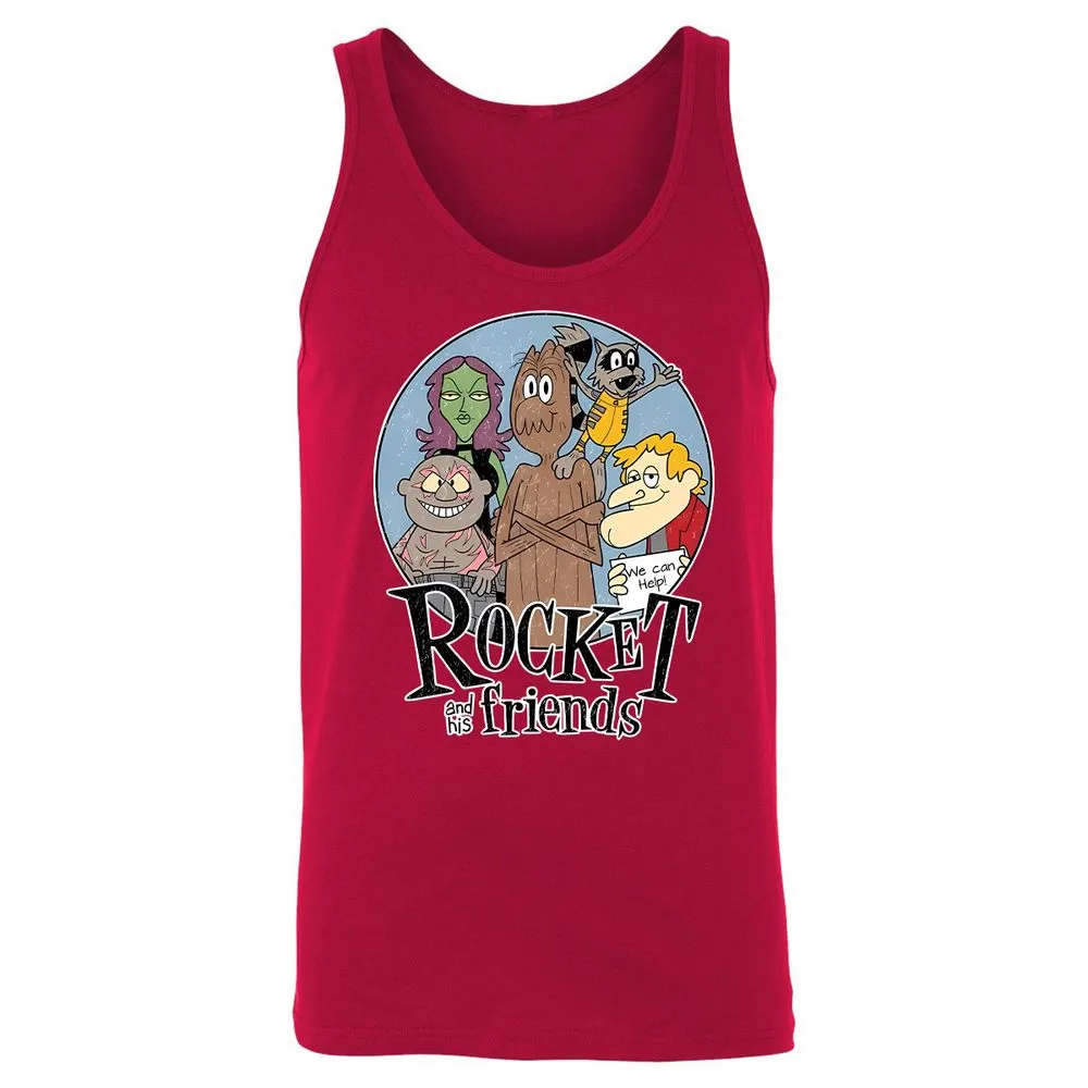 Unisex Jersey Tank - TQ16VUWQ - Red - 11