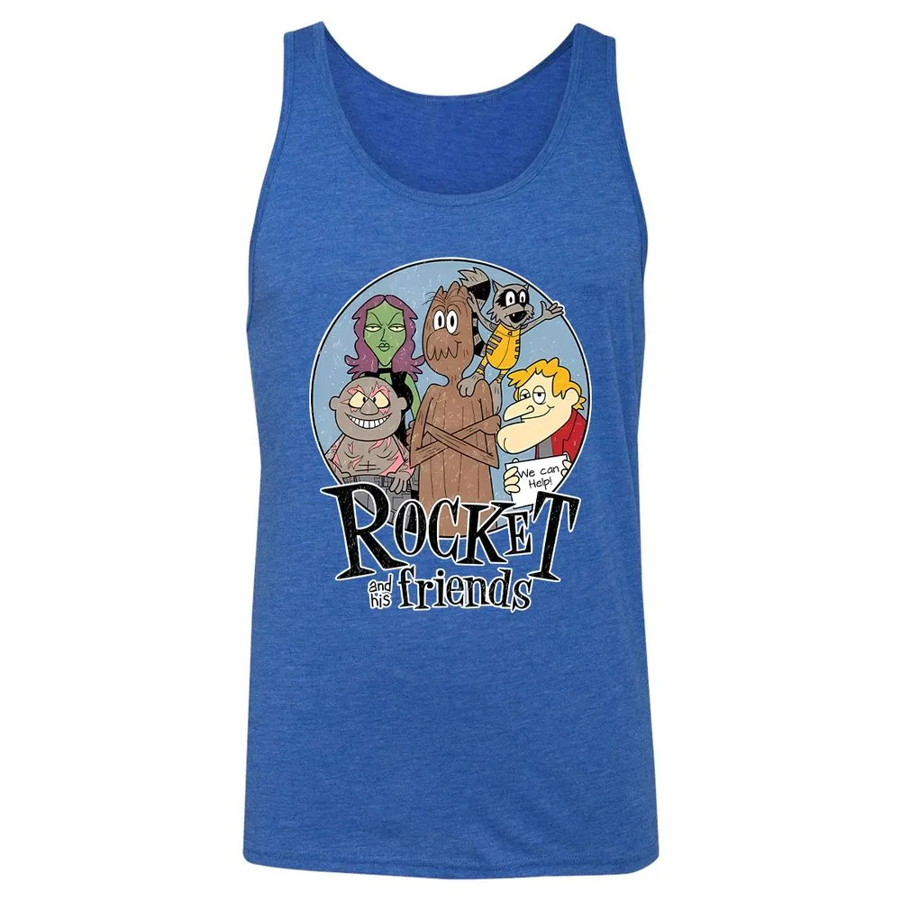 Unisex Jersey Tank - TQ16VUWQ - True Royal Triblend - 12