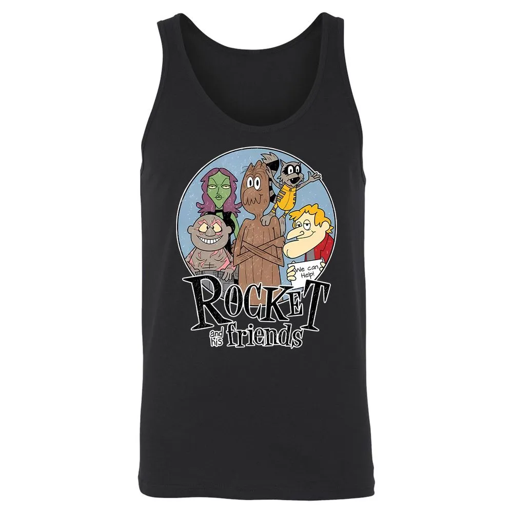 Unisex Jersey Tank - TQ16VUWQ - Black - 14