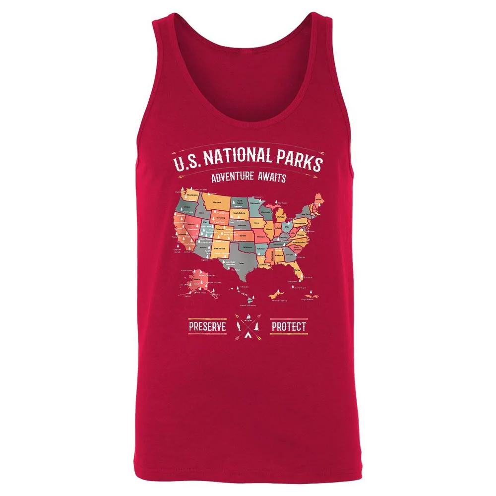 Unisex Jersey Tank - X9MUYREP - Red - 11