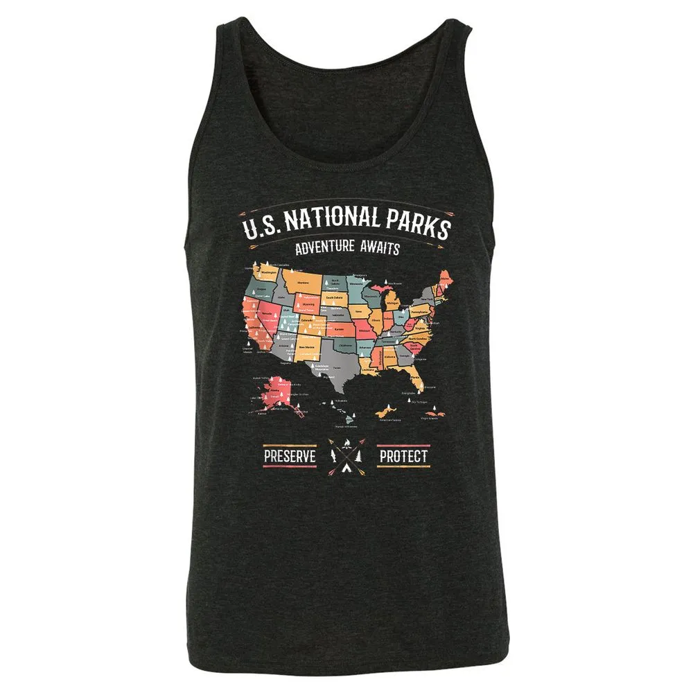 Unisex Jersey Tank - X9MUYREP - Charcoal Black Triblend - 5