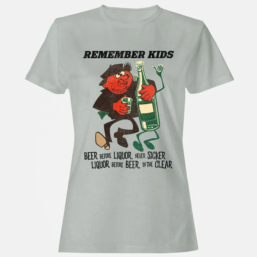 Women's T-Shirt - BD3XN3QX - Ash - 2