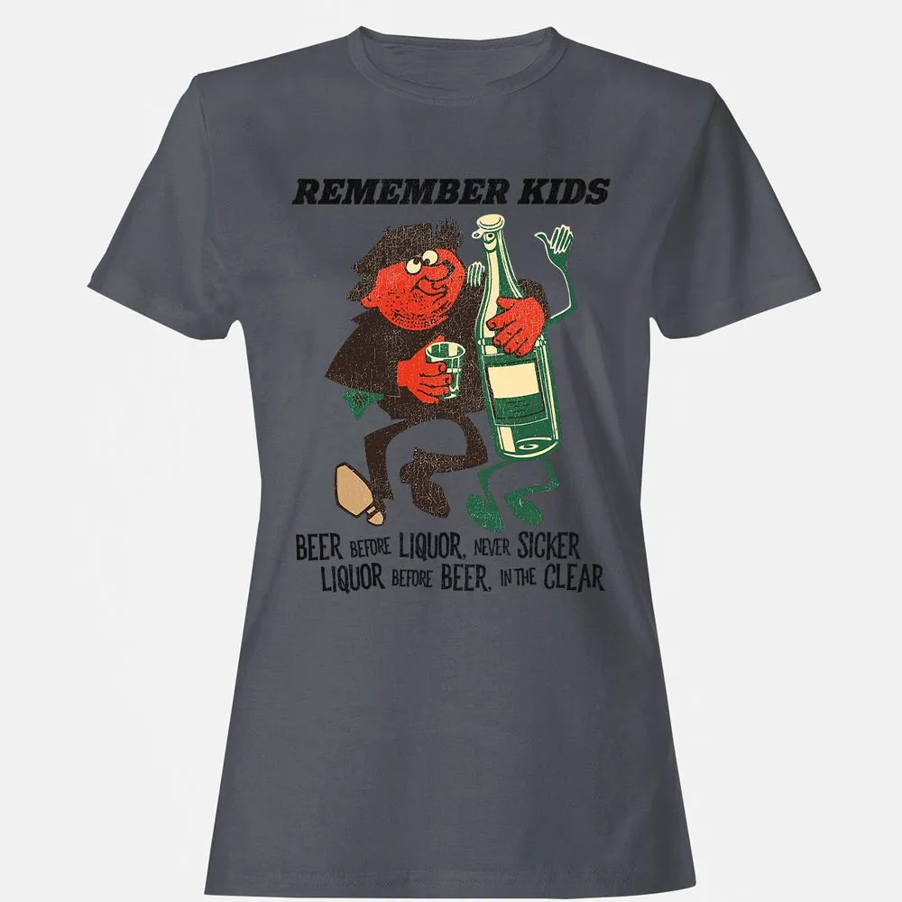 Women's T-Shirt - BD3XN3QX - Dark Heather - 5