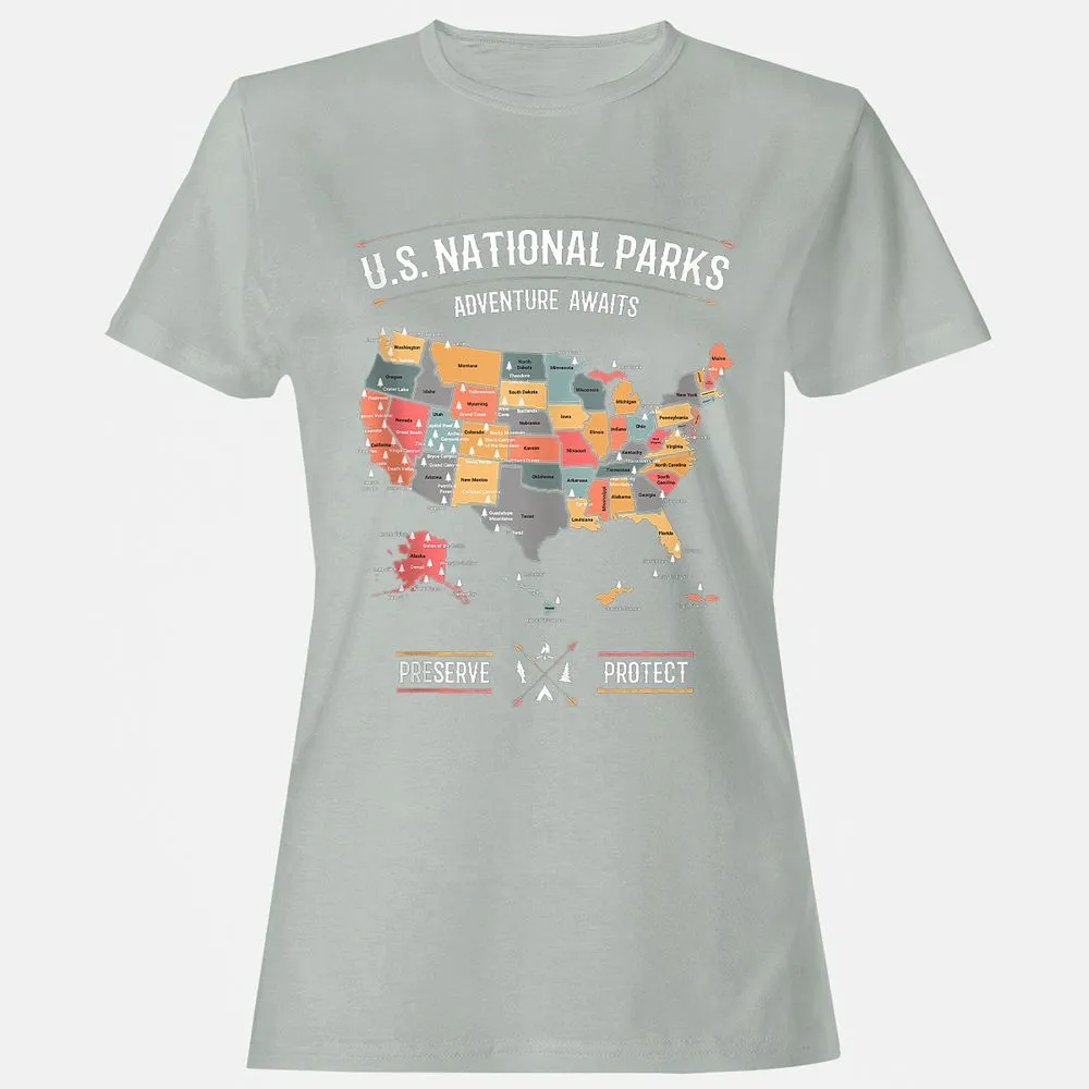 Women's T-Shirt - N6NYLAMZ - Ash - 2