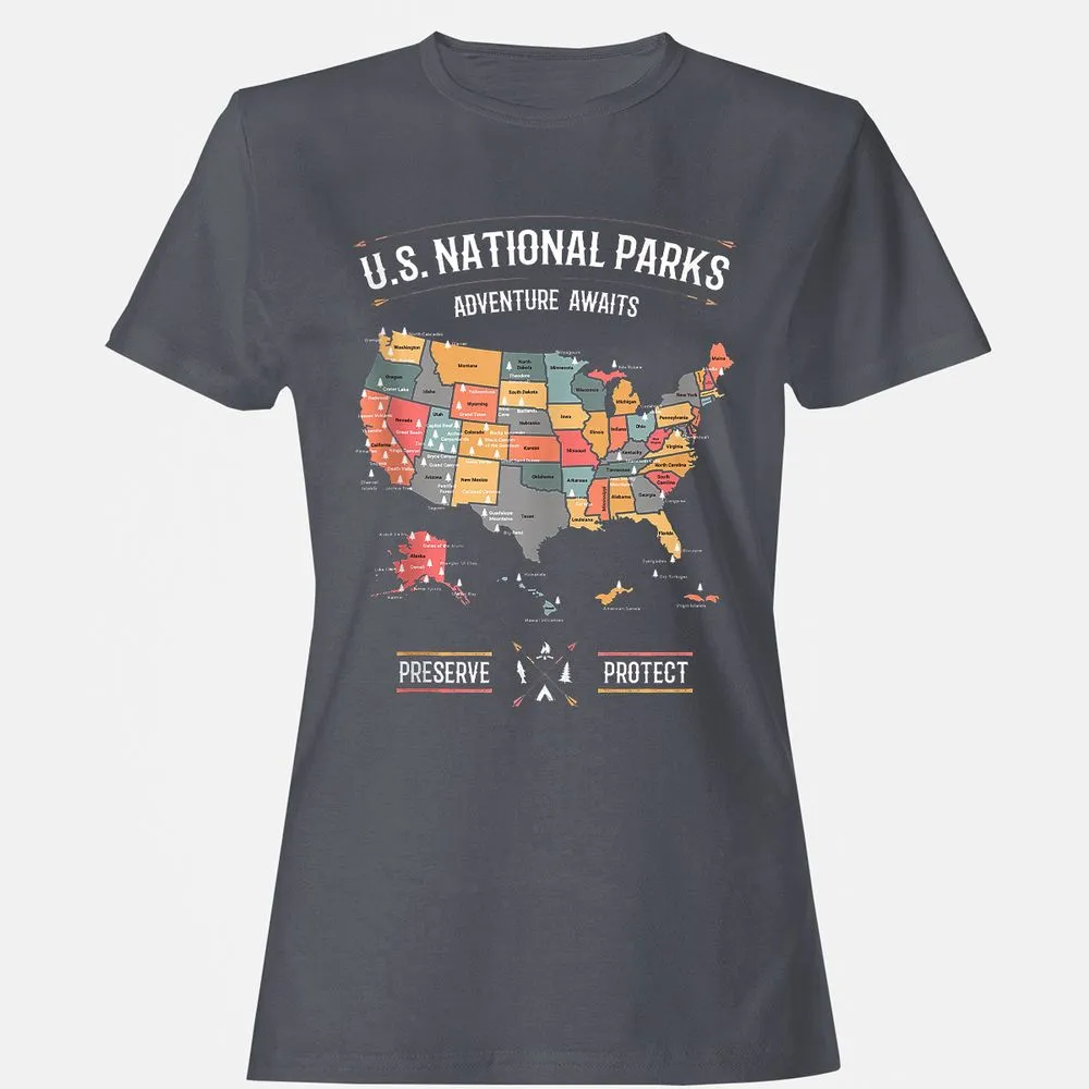 Women's T-Shirt - N6NYLAMZ - Dark Heather - 5