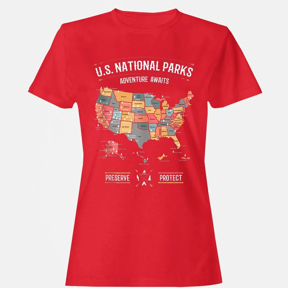 Women's T-Shirt - N6NYLAMZ - Red - 13