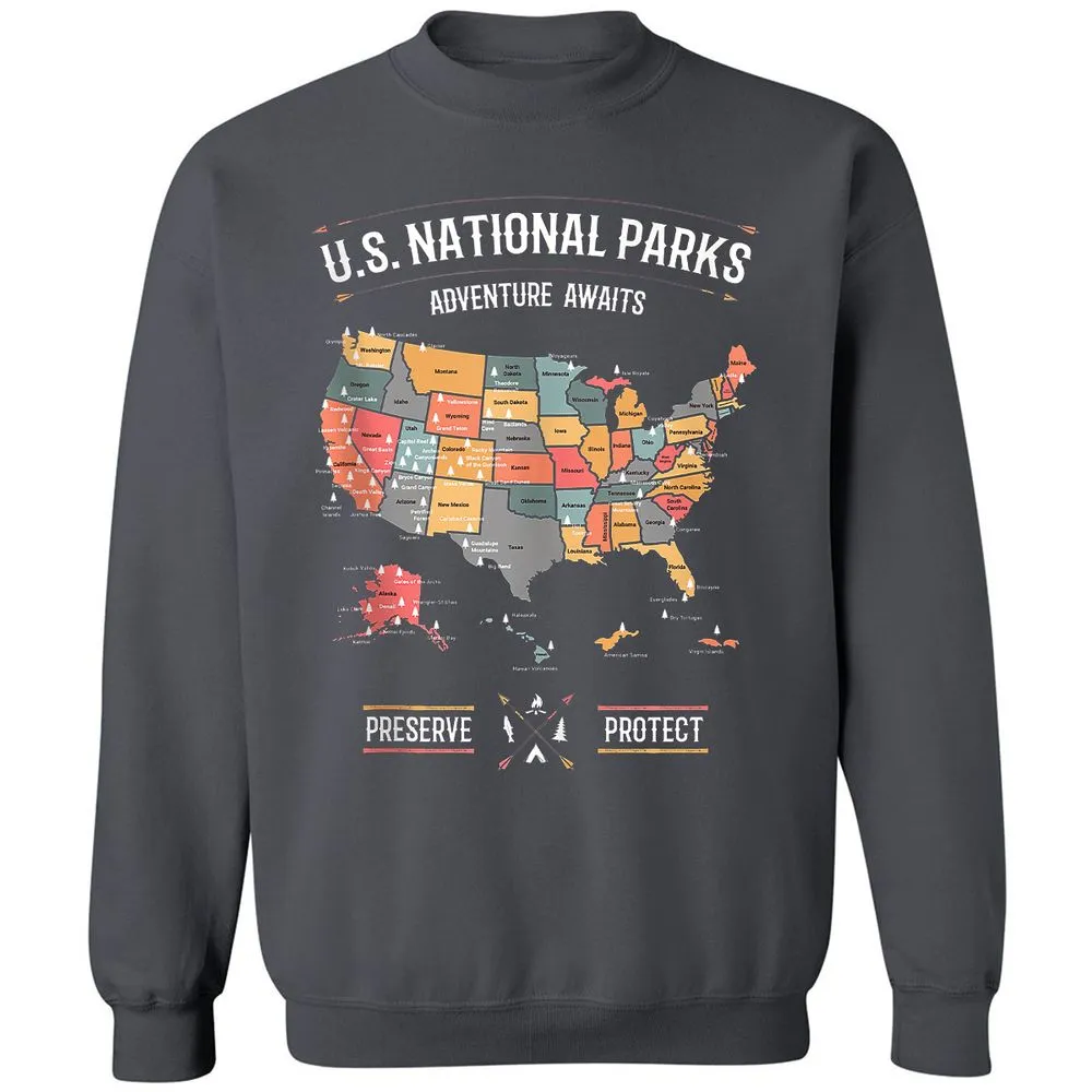 Classic Unisex Sweatshirt - 54R4BLGZ - Charcoal - 7
