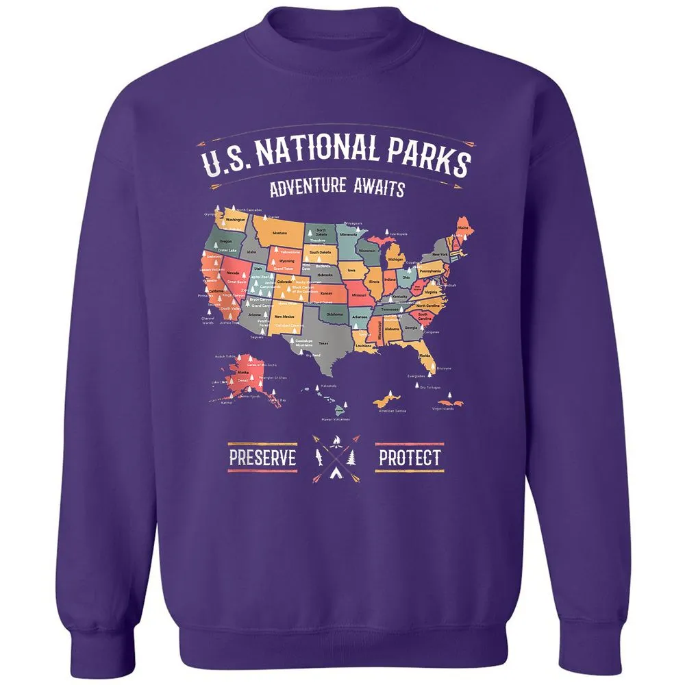 Classic Unisex Sweatshirt - 54R4BLGZ - Purple - 6