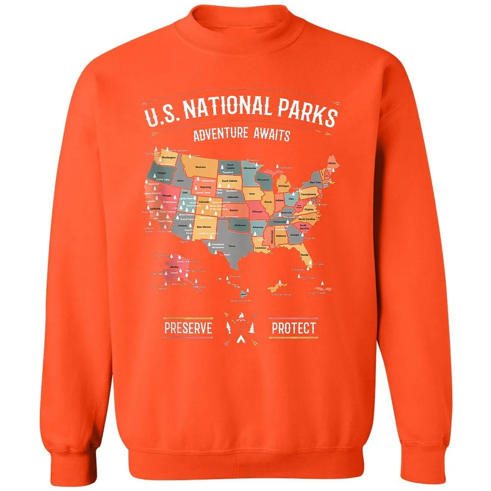 Classic Unisex Sweatshirt - 54R4BLGZ - Orange - 10