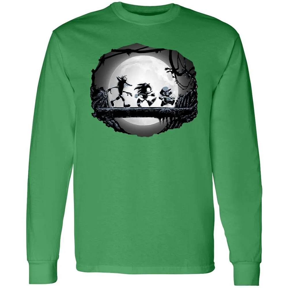 Long Sleeve T-Shirt - VYC94Z8R - Irish Green - 10
