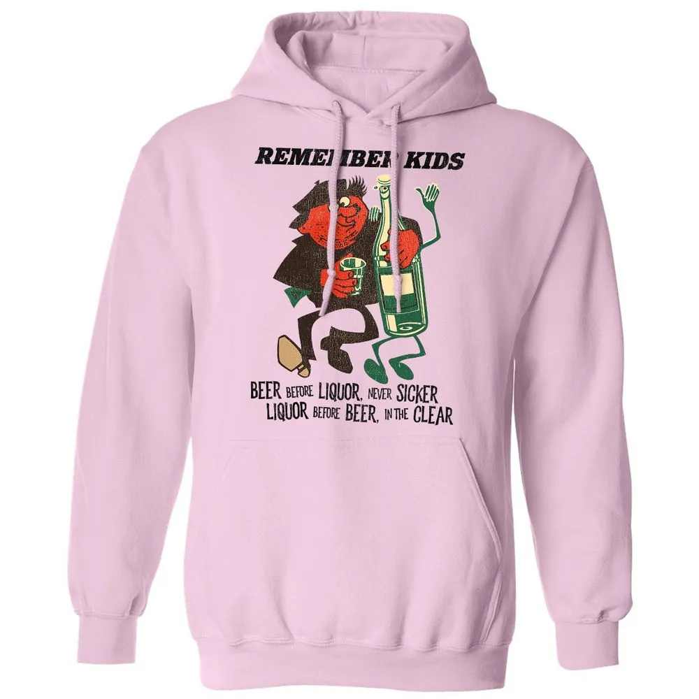 Classic Unisex Hoodie - WU6H71W8 - Light Pink - 3