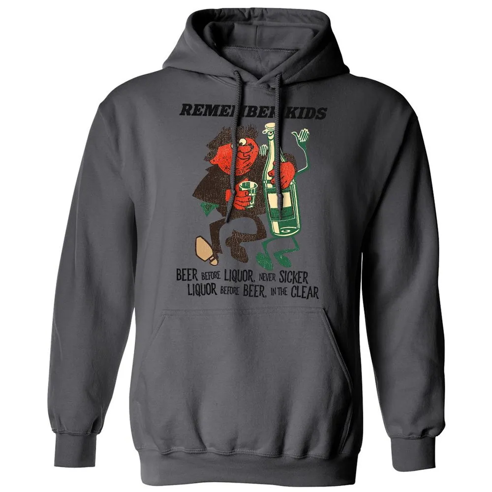 Classic Unisex Hoodie - WU6H71W8 - Charcoal - 7