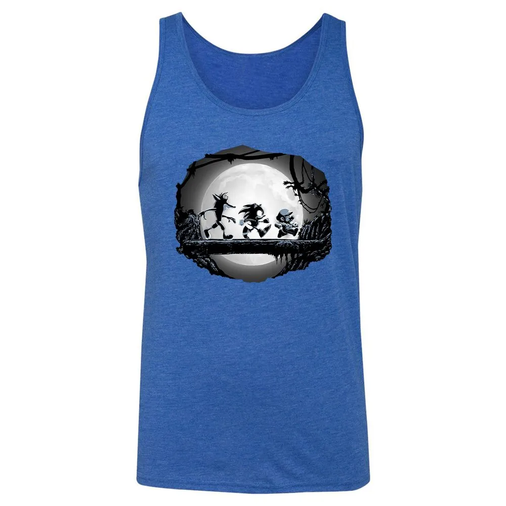 Unisex Jersey Tank - TK734FD7 - True Royal Triblend - 12
