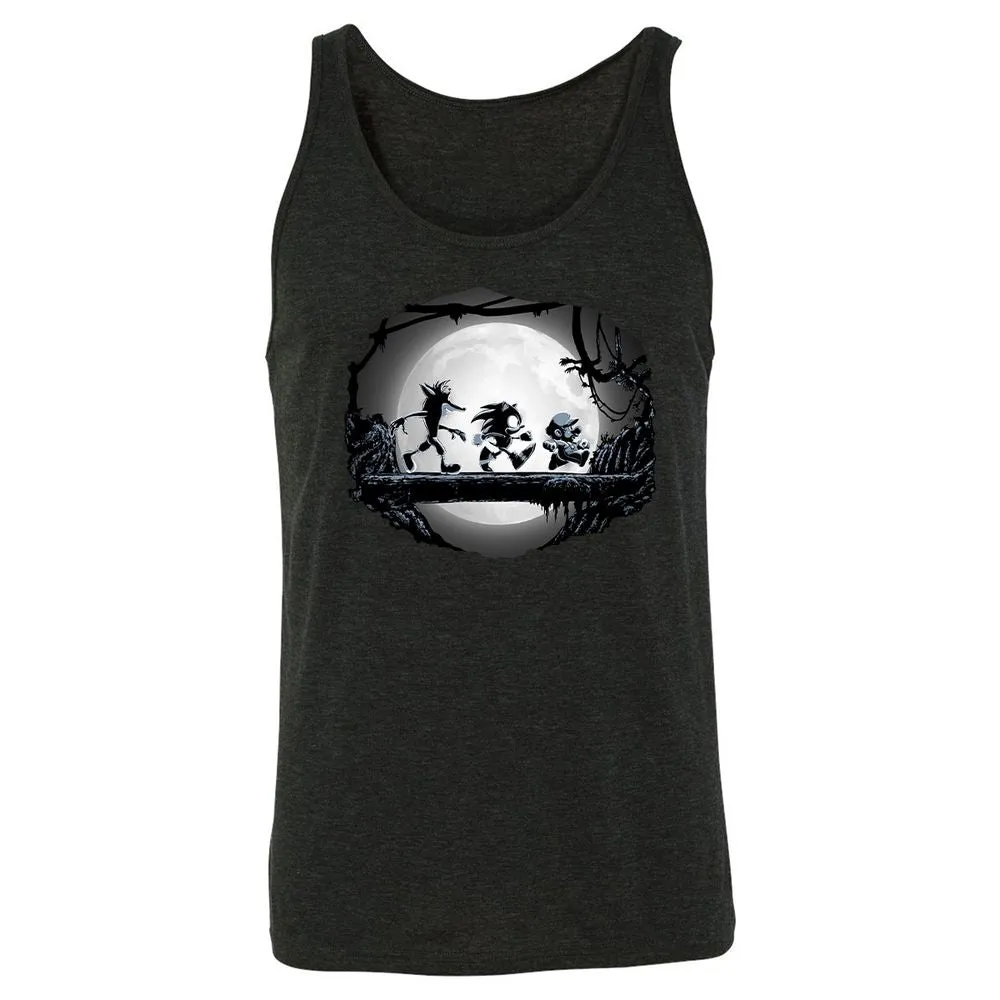 Unisex Jersey Tank - TK734FD7 - Charcoal Black Triblend - 5