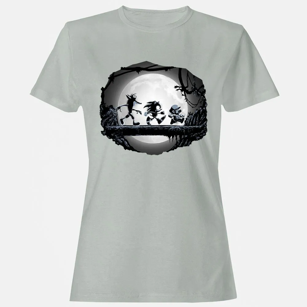 Women's T-Shirt - QE31LUGU - Ash - 2