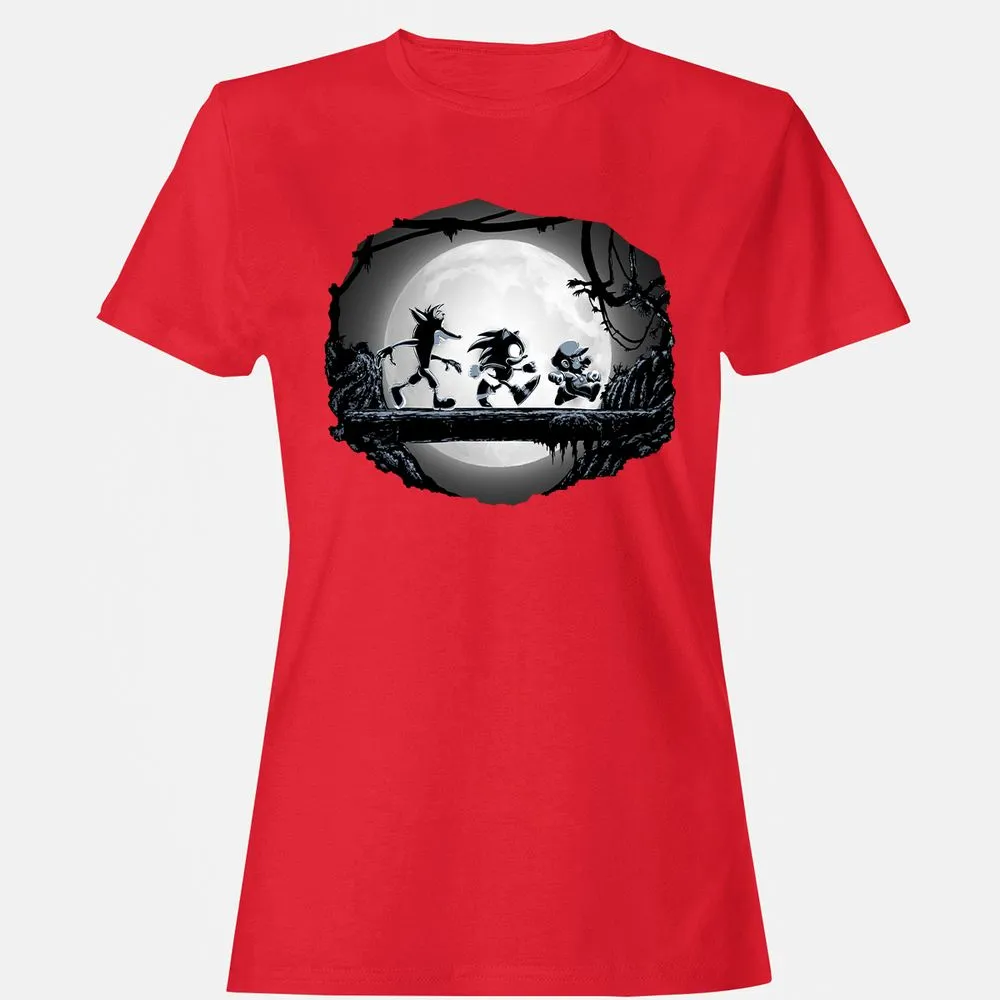 Women's T-Shirt - QE31LUGU - Red - 13