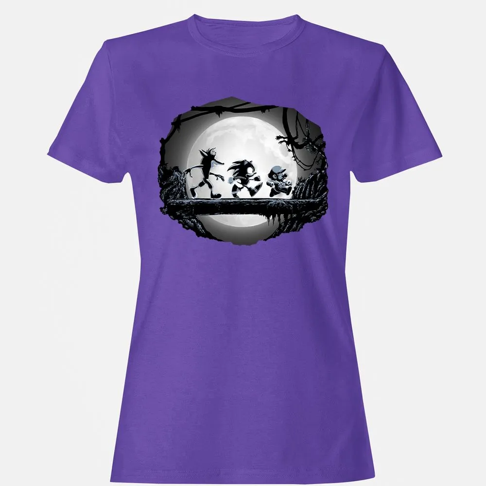 Women's T-Shirt - QE31LUGU - Purple - 12