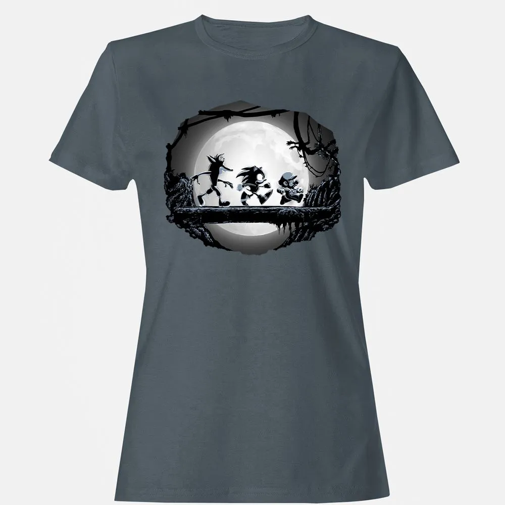 Women's T-Shirt - QE31LUGU - Charcoal - 3