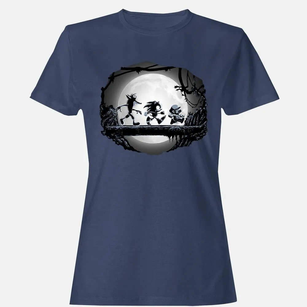 Women's T-Shirt - QE31LUGU - Navy - 10
