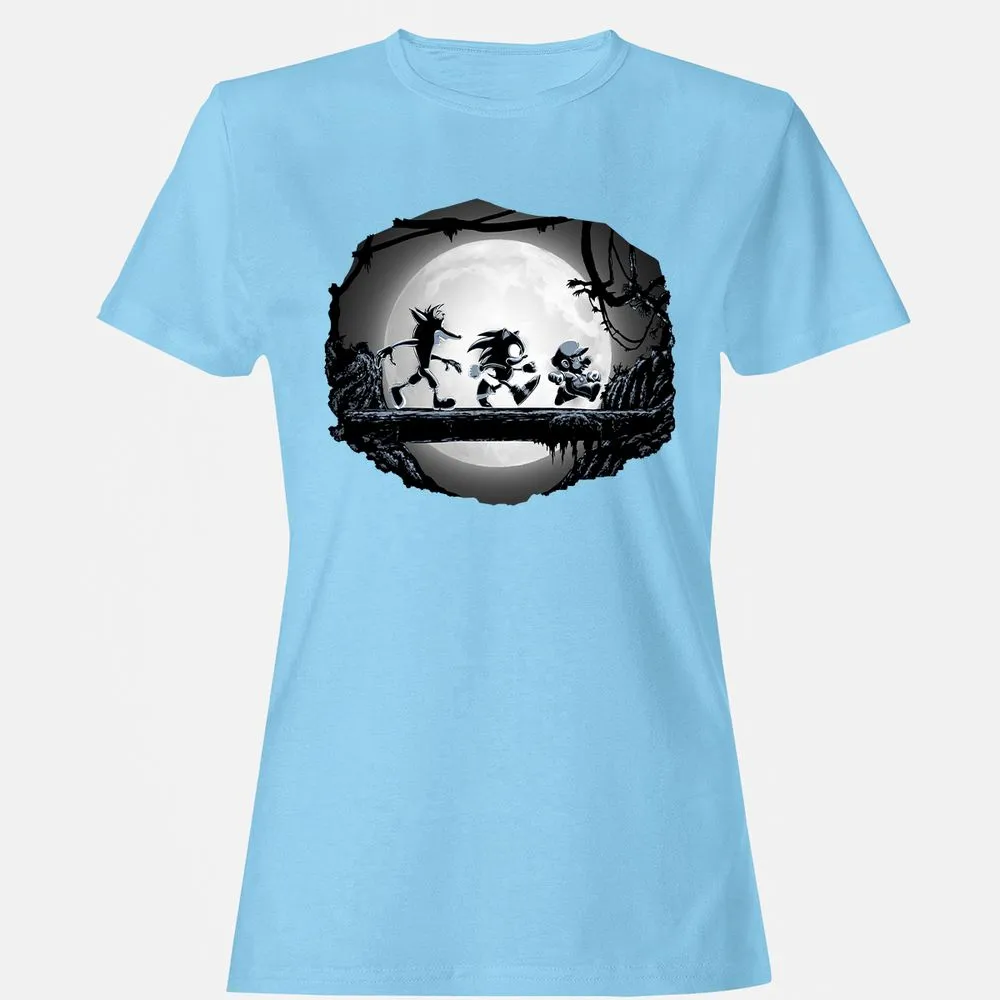Women's T-Shirt - QE31LUGU - Light Blue - 8