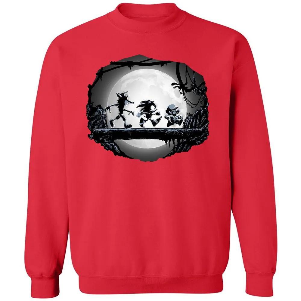 Classic Unisex Sweatshirt - 2UZM5626 - Red - 5