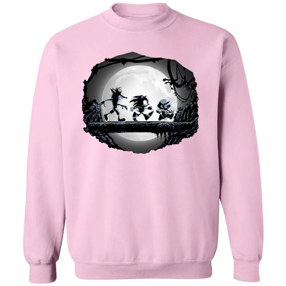 Classic Unisex Sweatshirt - 2UZM5626 - Light Pink - 3