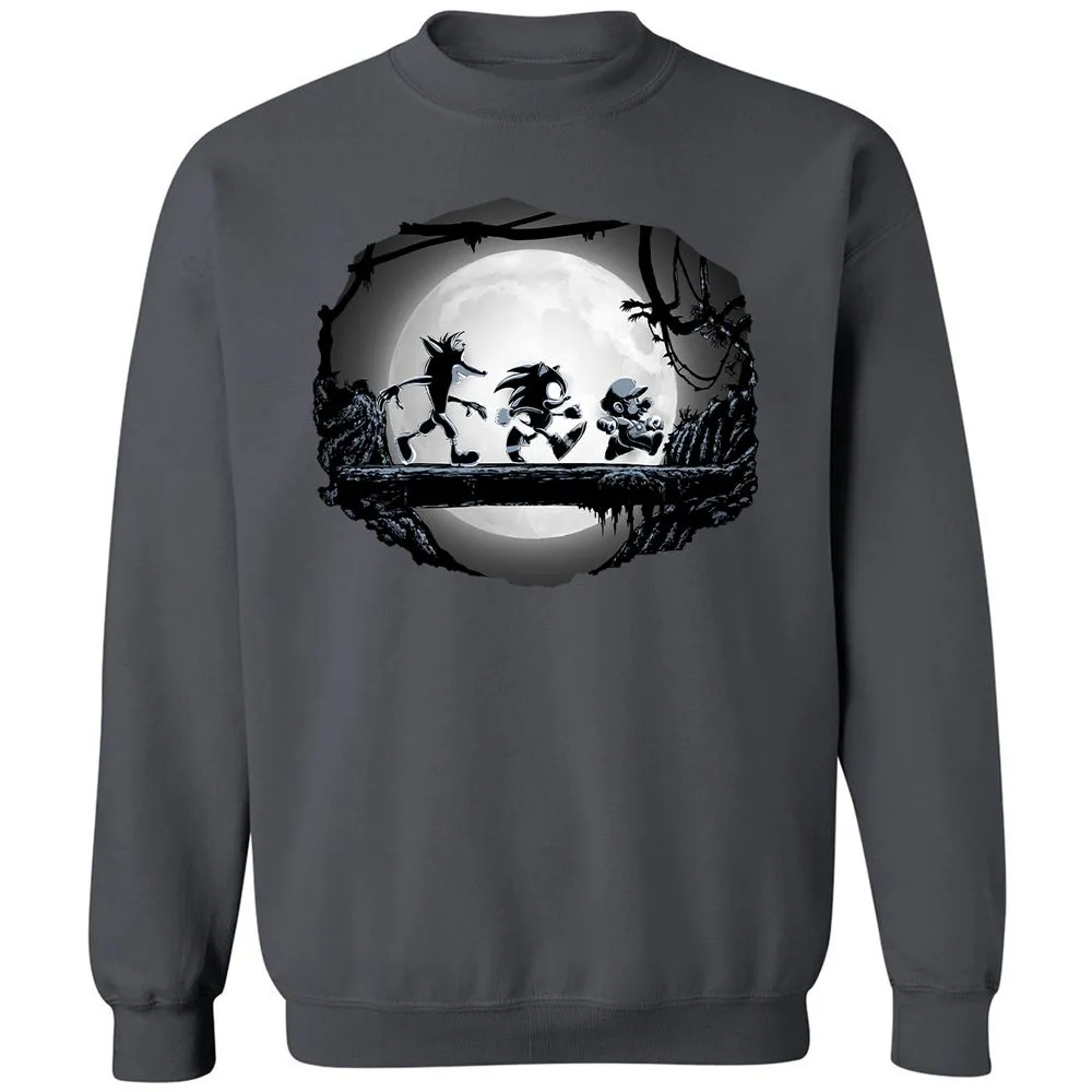 Classic Unisex Sweatshirt - 2UZM5626 - Charcoal - 7