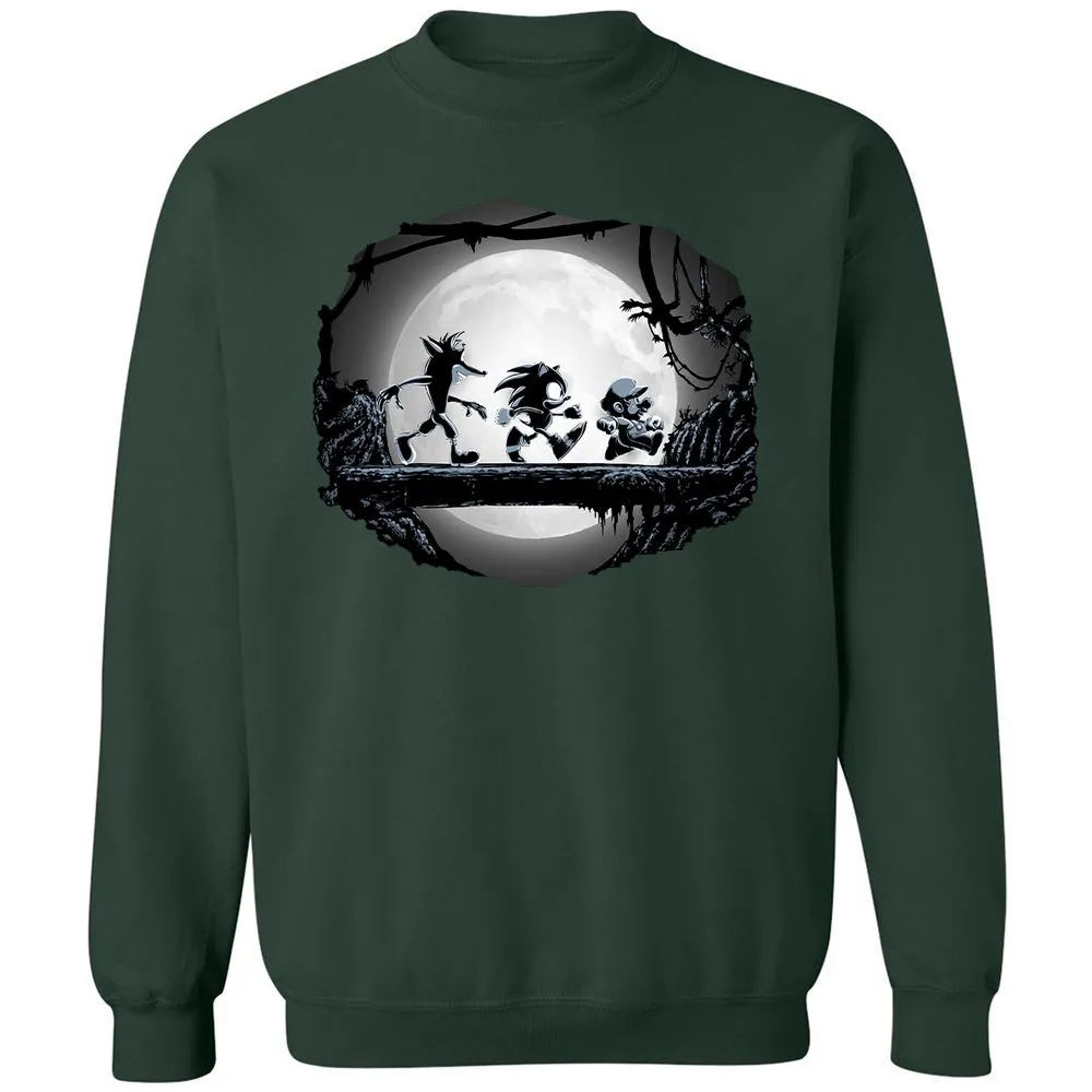 Classic Unisex Sweatshirt - 2UZM5626 - Forest Green - 4