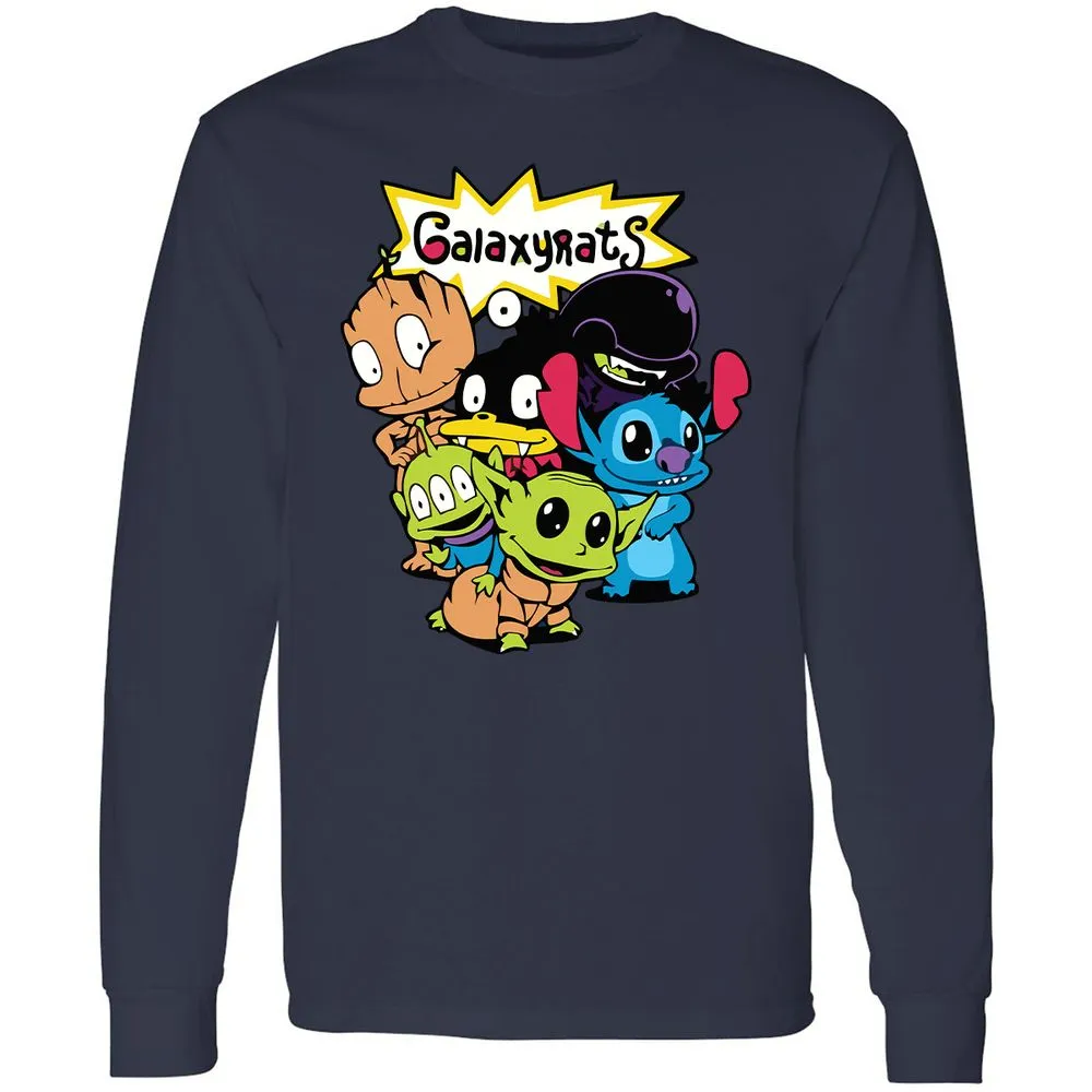 Long Sleeve T-Shirt - 8TAEXTJ3 - Navy - 2