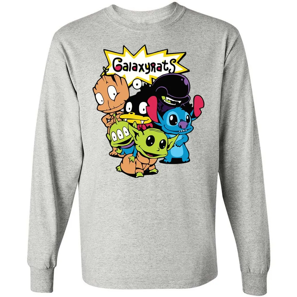 Long Sleeve T-Shirt - 8TAEXTJ3 - Ash - 7