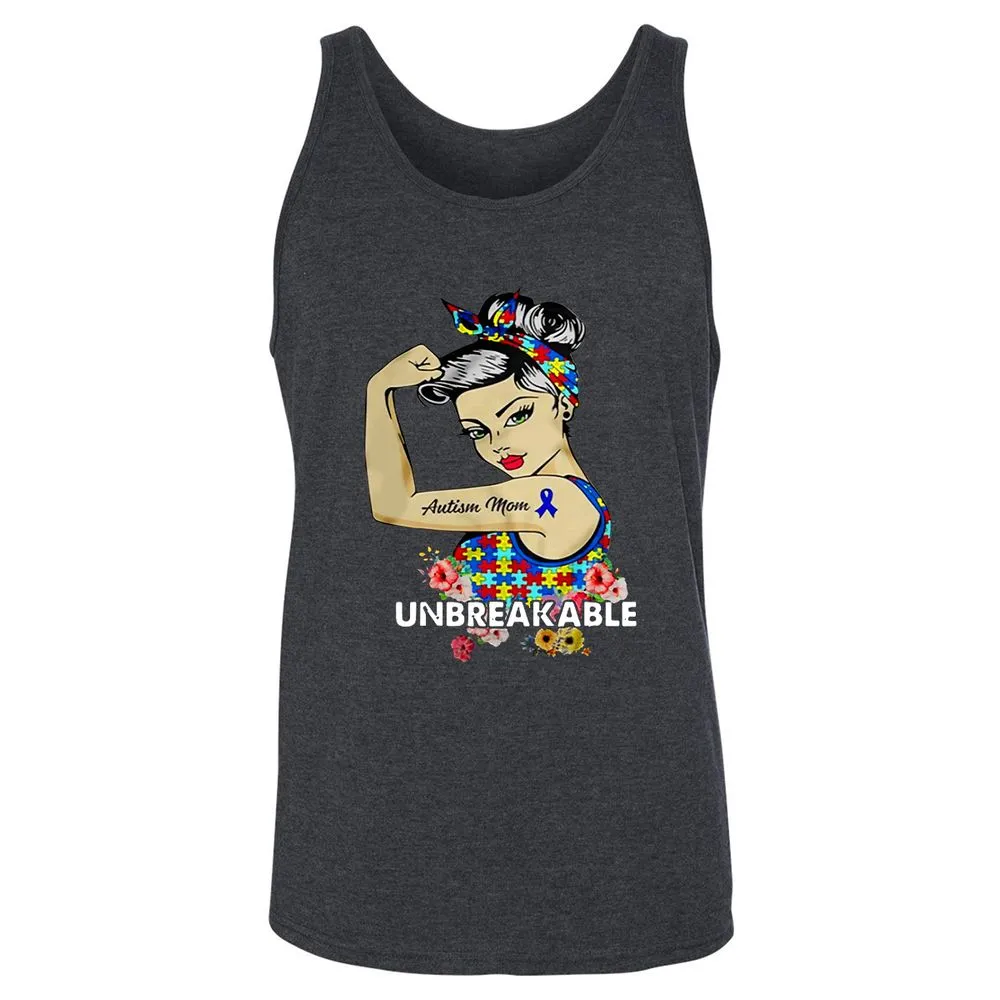 Unisex Jersey Tank - 4VAUHGBW - Dark Grey Heather - 6