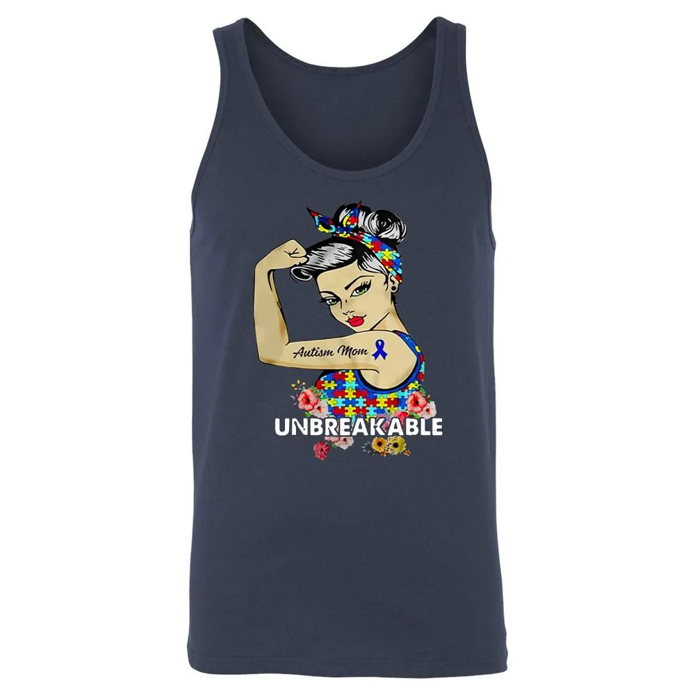 Unisex Jersey Tank - 4VAUHGBW - Navy - 2
