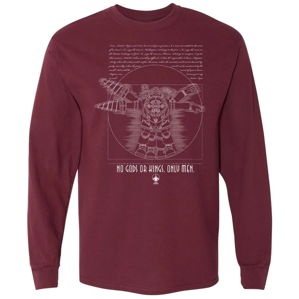 Long Sleeve T-Shirt - Y5KT1D53 - Maroon - 11