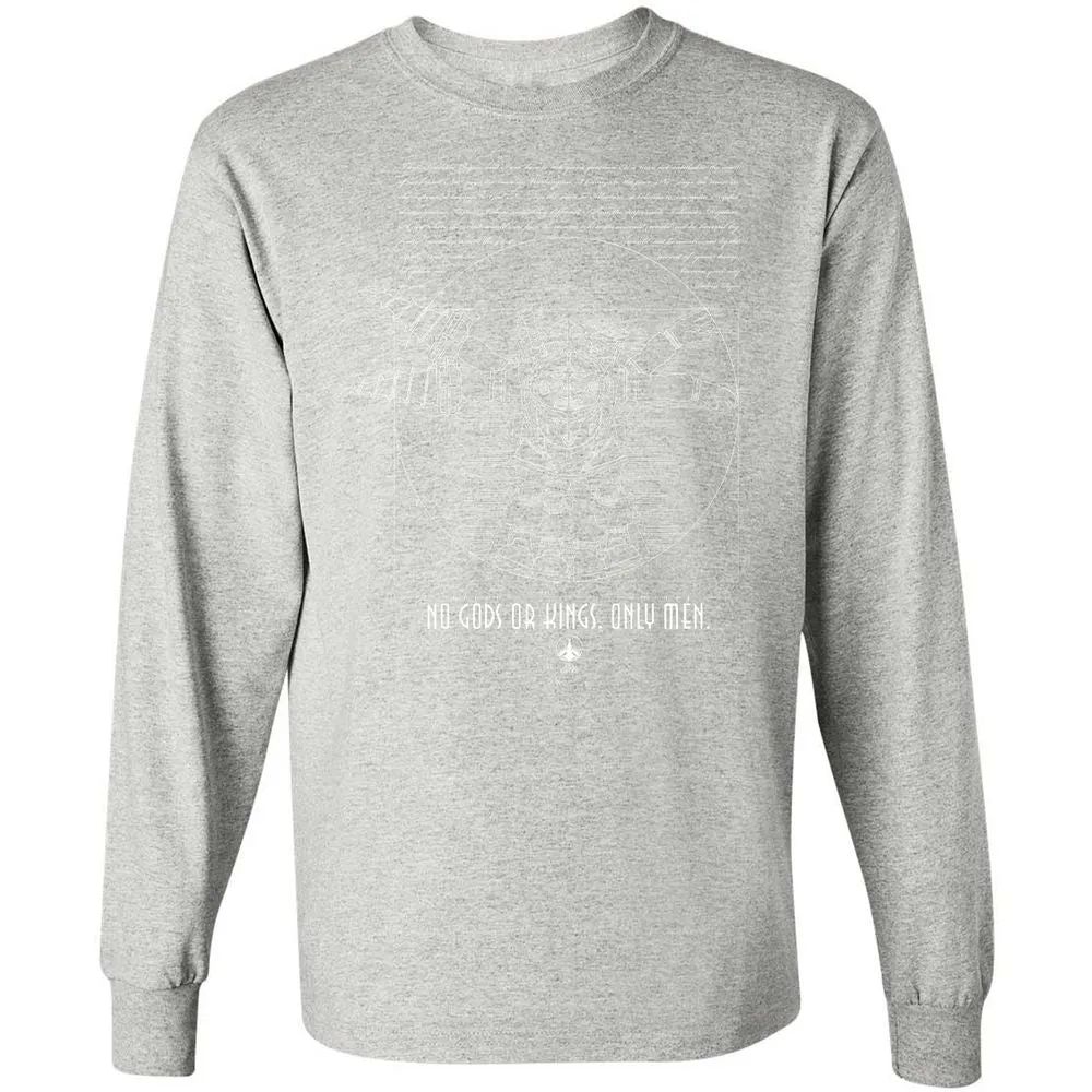 Long Sleeve T-Shirt - Y5KT1D53 - Ash - 7