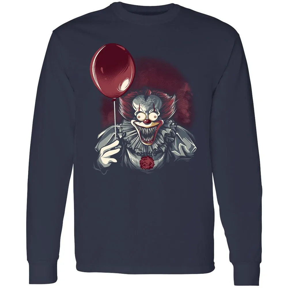 Long Sleeve T-Shirt - YLFMV9U3 - Navy - 2