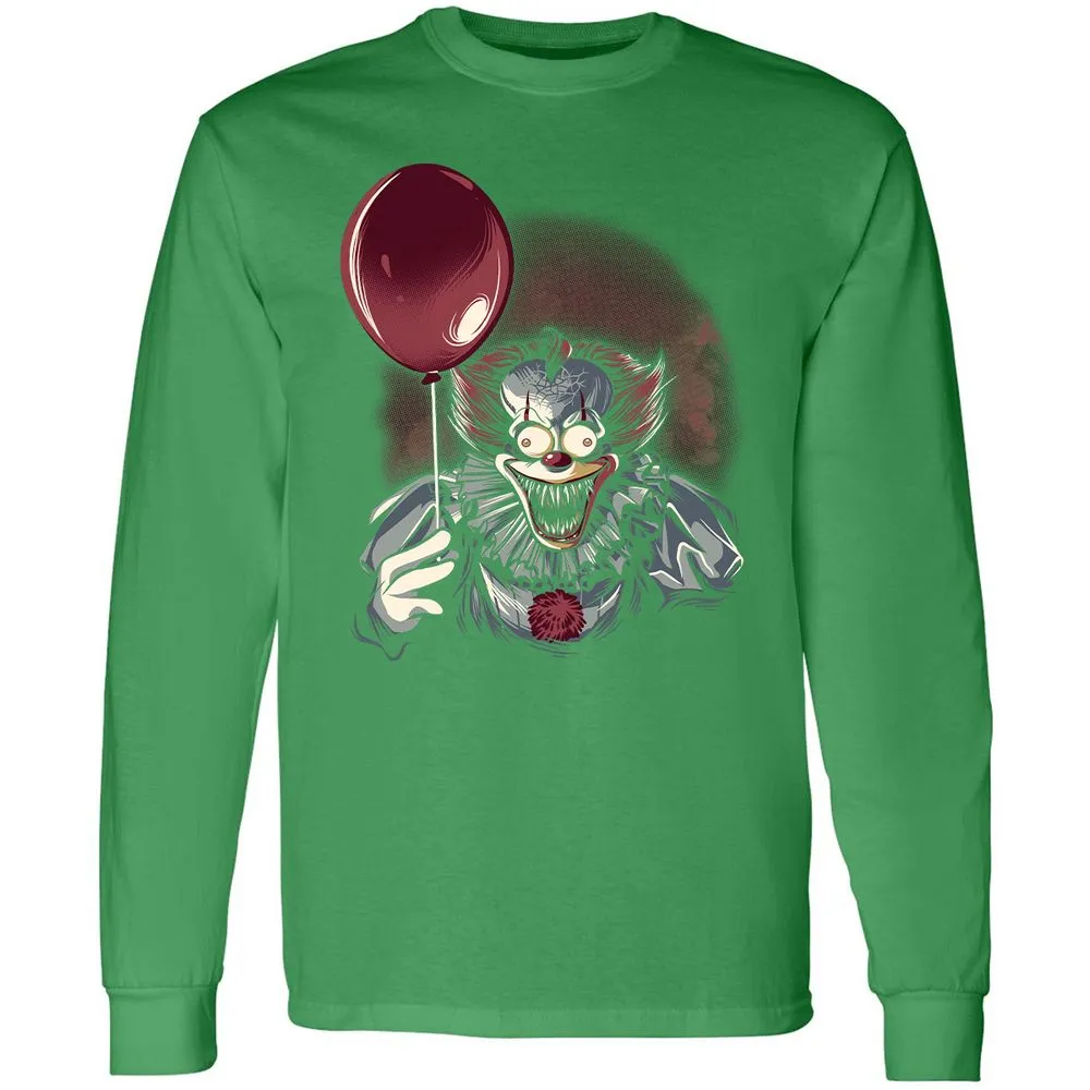 Long Sleeve T-Shirt - YLFMV9U3 - Irish Green - 10