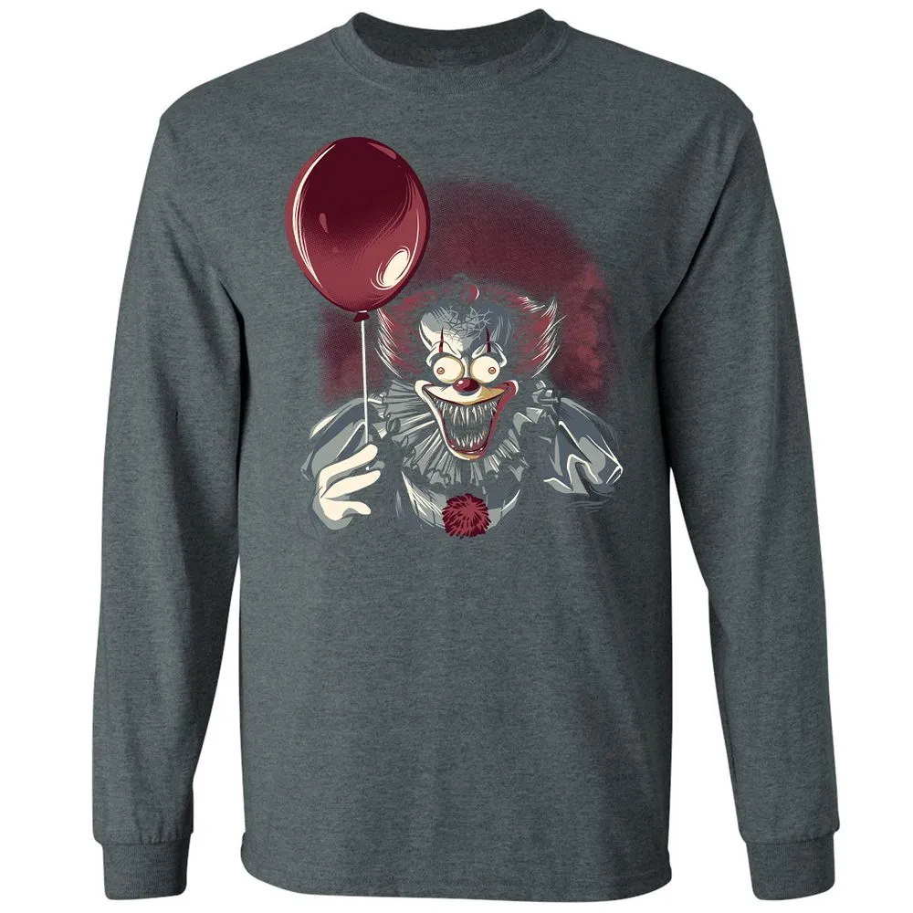 Long Sleeve T-Shirt - YLFMV9U3 - Dark Heather - 15