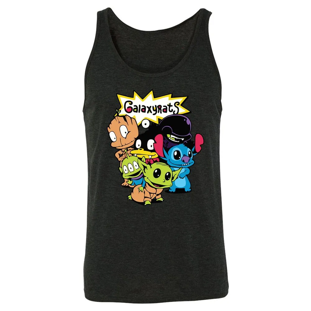 Unisex Jersey Tank - XQEVZ6R6 - Charcoal Black Triblend - 5