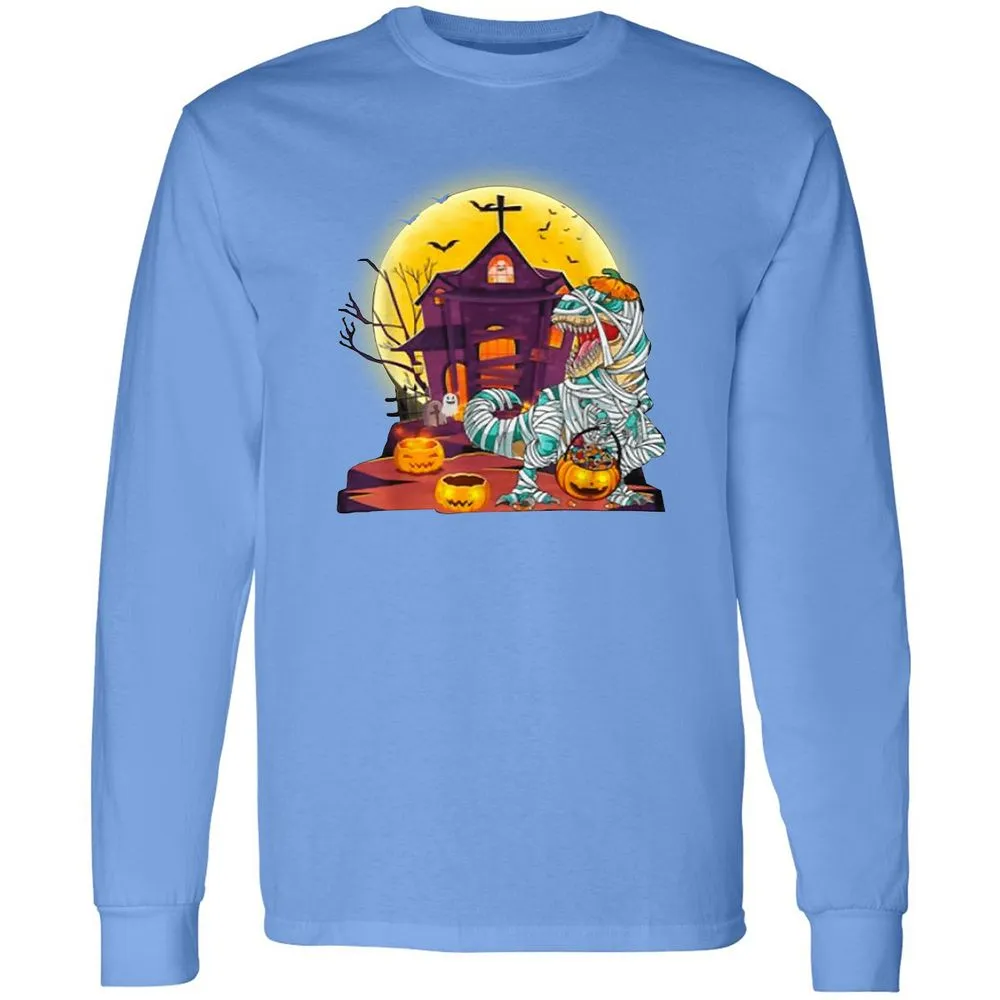 Long Sleeve T-Shirt - 6HC4EKHY - Carolina Blue - 12