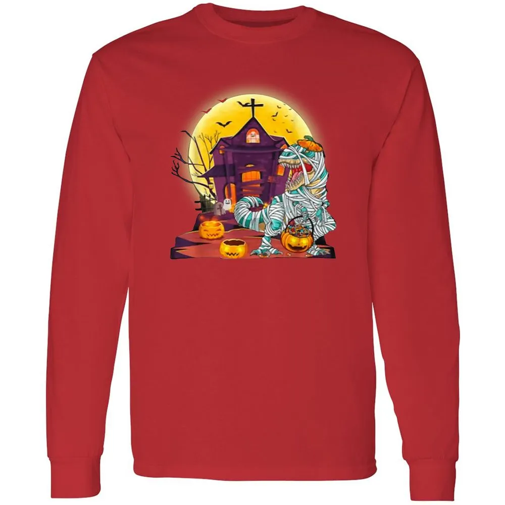Long Sleeve T-Shirt - 6HC4EKHY - Red - 14