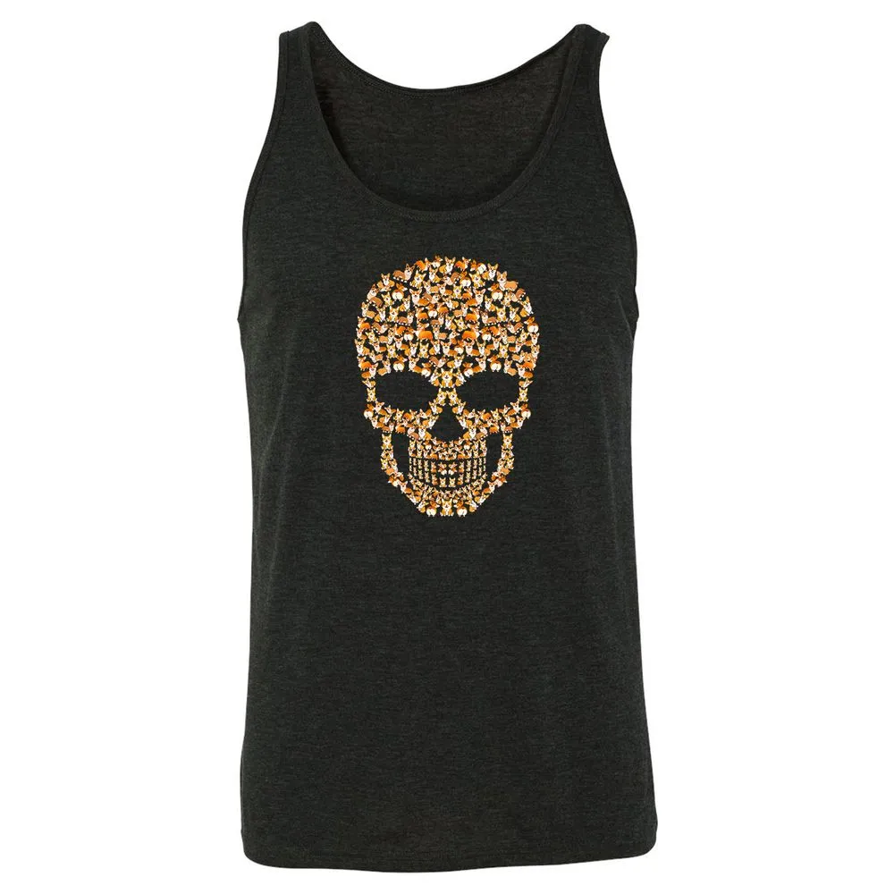 Unisex Jersey Tank - C9J6Y2L4 - Charcoal Black Triblend - 5
