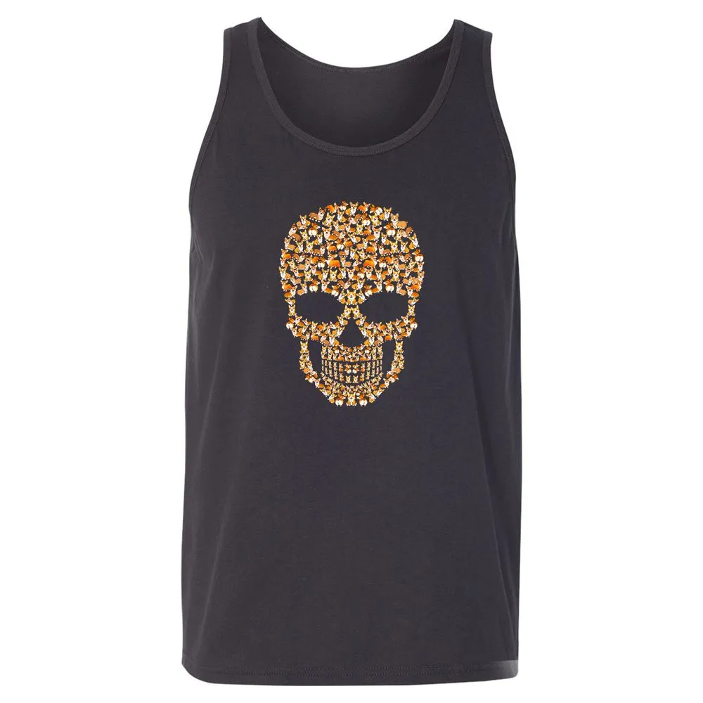 Unisex Jersey Tank - C9J6Y2L4 - Dark Grey - 7