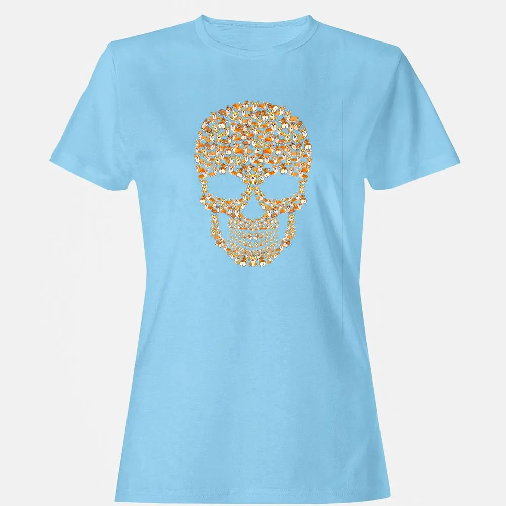 Women's T-Shirt - T7EZFMGA - Light Blue - 8